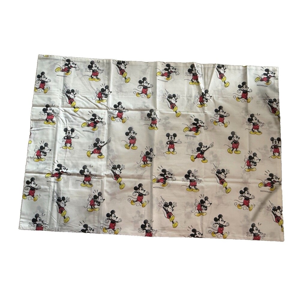 Pottery Barn Kids Toddler Set Mickey Mouse, with Toddler Pillow Case NWOT